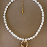COLLIER SUNNIVA PERLES