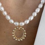 COLLIER SUNNIVA PERLES