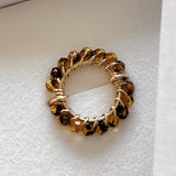 BAGUE SOLAIRE LÉOPARD