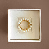 BAGUE SOLAIRE IVOIRE LEMON