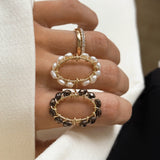 BAGUE LAIA CHOCOLAT