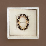 BAGUE LAIA CHOCOLAT (précommande)