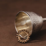 BAGUE SOLAIRE HÉMATITES NOISETTE