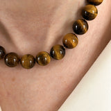 COLLIER SUNNIVA ŒIL DU TIGRE