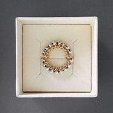 BAGUE SOLAIRE GOLD & SILVER STRIÉE