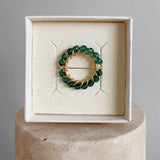 BAGUE SOLAIRE VERT SAPIN ARCHIVE