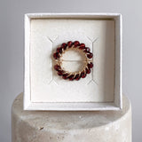 BAGUE SOLAIRE GRENAT ARCHIVE