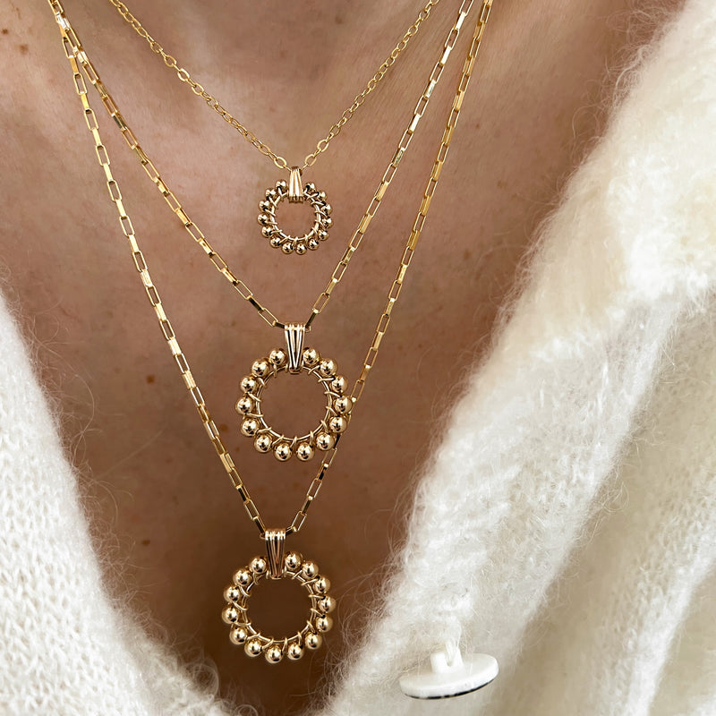 COLLIER MINI SOLAIRE ETINCELLE